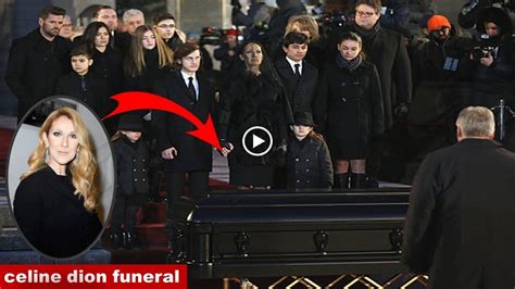 celine dion funeral clothing|Celine Dion youtube.